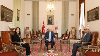 TBMM Başkanı Kurtulmuş, DEM Parti heyetini kabul etti