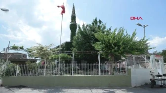 Adana Sarmaşıklarla kaplı 'yeşil cami' bayrama hazır