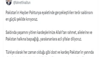 İletişim Başkanı Altun: Pakistan'daki terör saldırısını en güçlü şekilde kınıyoruz