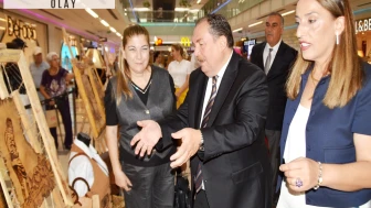 Deri sanatı sergisi açıldı