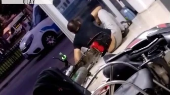 Polise ateş açıp, iş yerine saklanan şüpheli kamerada