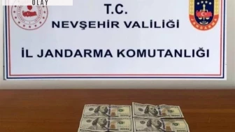 Nevşehir’de 6 adet sahte 100 dolar ele geçirildi