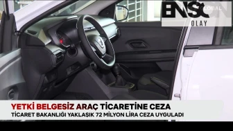 Yetki belgesiz araç ticaretine ceza