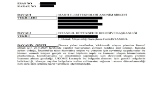 Martı, mahkeme kararıyla e-ulaşım lisansı aldı