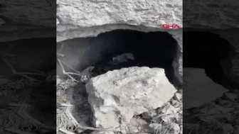 Irak'ın Kuzeyindeki Mağarada Teröristlerden Ele Geçirilen Silah ve Mühimmatlar!
