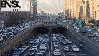 Ateşkes sonrası Tahran’da yoğun trafik