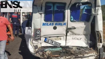 Milas’ta Sabah Saatlerinde Toplu Taşımada Can Pazarı: Beton Mikseri Dolmuşa Arkadan Çarptı, Ölü ve Yaralılar Var