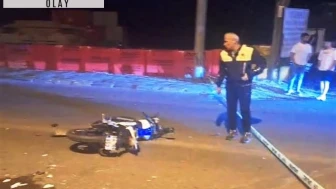 Minibüs ile çarpışan motosikletin sürücüsü ağır yaralandı