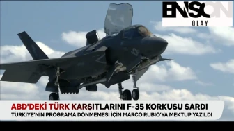 ABD’deki Türk karşıtlarını F-35 korkusu sardı