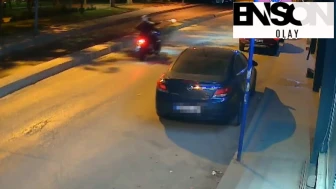 Mobilyacıda motosikletli dehşeti!