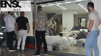 Gelinlikçi dükkanını kundaklamaya çalışırken yakalandı