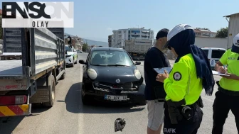 Gazipaşa’da Motosikletle Otomobil Çarpıştı: 1 Yaralı