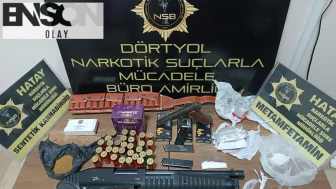 Dörtyol Yasaklı Madde Operasyonu Cephanelik Ele Geçirildi