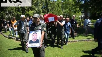 Şehit orman işçisine acı veda: Gözyaşları sel oldu