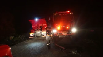 Manavgat’ta Tarla Yangını: 8 Dönüm Arazide Zarar