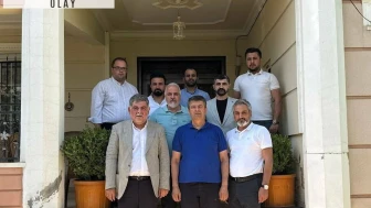 Baro başkanlarından Abdurrahman Tutdere'ye ziyaret