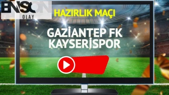 Gaziantep FK Kayserispor maçı canlı yayınlanacak mı?