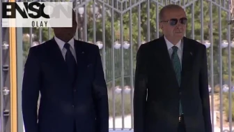 Gabon Cumhurbaşkanı Ankara'da