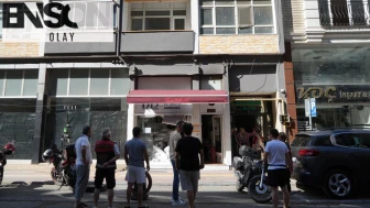 Samsun'da tekstil mağazasındaki yangın, faciaya dönüşmeden söndürüldü