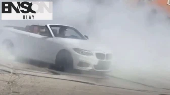Burdur’da Cadde Ortasında Drift Yapan Sürücüye Ağır Ceza