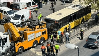 Beyoğlu'nda 10 aracın karıştığı kazada yaralanan temizlik işçisi öldü