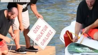 Şahan Gökbakar'ın iskelesi yıkıldı