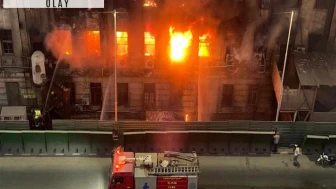 Mısır'da iletişim merkezinde yangın: 22 yaralı