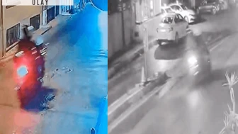 Sarıyer’de motosikletle otopark taradılar