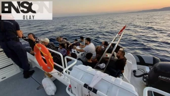 İzmir Dikili açıklarında 81 düzensiz göçmen kurtarıldı