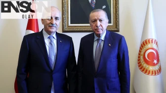 Erdoğan, TBMM Başkanı Kurtulmuş ile bir araya geldi