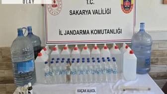 Sakarya'da sahte içki operasyonu