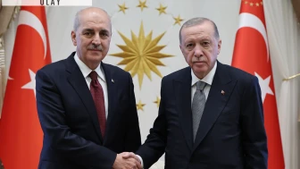 Cumhurbaşkanı Erdoğan, TBMM Başkanı Kurtulmuş'u kabul etti