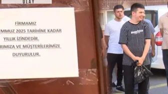 Patron 140 işçiyi yıllık izne gönderip yurt dışına kaçtı