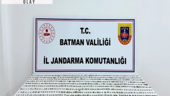 Batman’da tarihi eser kaçakçılığına suçüstü