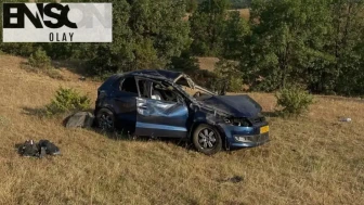 Kastamonu'da feci kaza! Otomobil devrildi: 1 ölü!