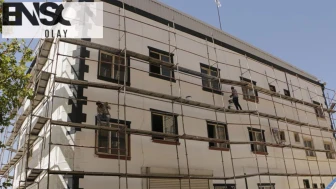 Diyarbakır annelerinin simgesi eski HDP il binasında tadilat başladı