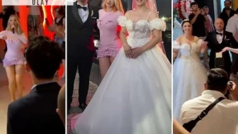 Giresun'daki düğünde davetliler karşılarında dünyaca ünlü sanatcıyı görünce şoke oldu