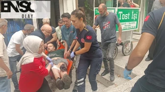 Husumetlisini, iş yerinde silahla bacaklarından yaraladı