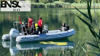 Bolu'da gölette kaybolan genç için arama çalışması başlatıldı