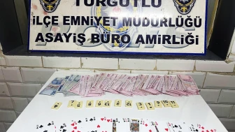 Manisa'da kumar oynarken suçüstü yakalanan 3 kişiye ceza yağdı