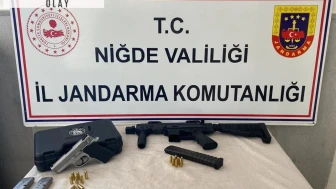 Ulukışla’da ruhsatsız silah operasyonu