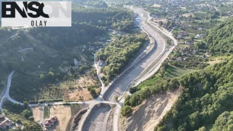 Bir kentin su ihtiyacını karşılayan dere tamamen kurudu