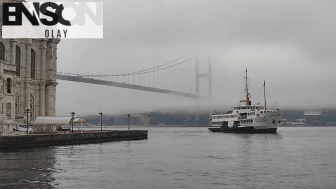 İstanbul Boğazı sis altında: Görüş mesafesi düştü