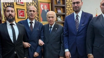 13 yıldır hapisteydi, Bahçeli'yi ziyaret etti