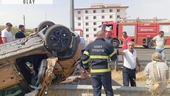 Siirt’te otomobil ile kamyonet çarpıştı: 3 yaralı