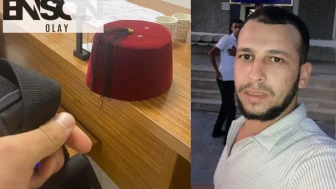 Fes takmak suç sayıldı! Otobüsten indirip gözaltına aldılar