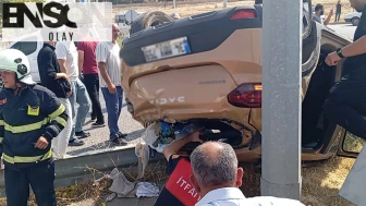 Siirt'te pikap ile otomobilin çarpışması sonucu 2 kişi yaralandı