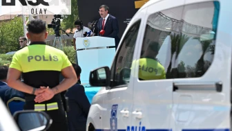 KKTC polisinin kapasitesi artırıldı: Türkiye'den 29 araçlık destek