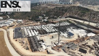 Hatay'a sismik izolatörlü yatırım: 600 yataklı hastane hızla yükseliyor