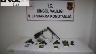 Bingöl’de jandarmadan kırsalda silah ve uyuşturucu operasyonu